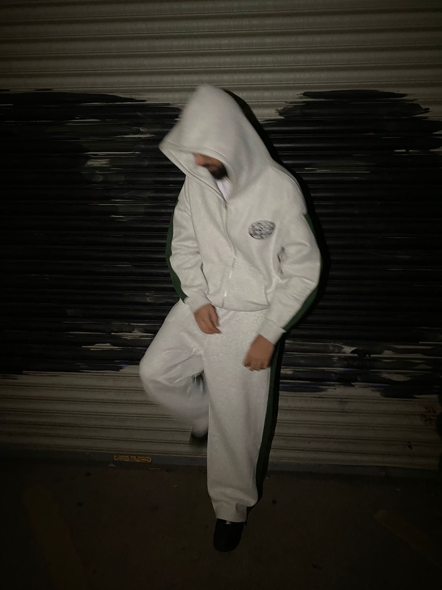 Green Panel Sweats